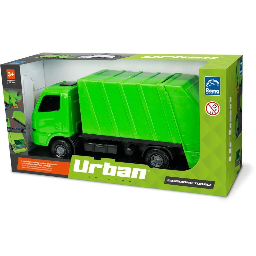 Caminhao Urban Coletor 28Cm. Roma - imagem 4