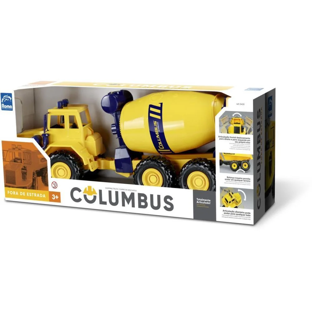 Caminhao Columbus Betoneira 70Cm. Roma - imagem 6