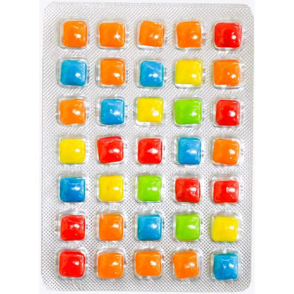 Doce Danclets Cartela 5X7 T.frutti Danilla Foods C/ 15 Unidades - imagem 3