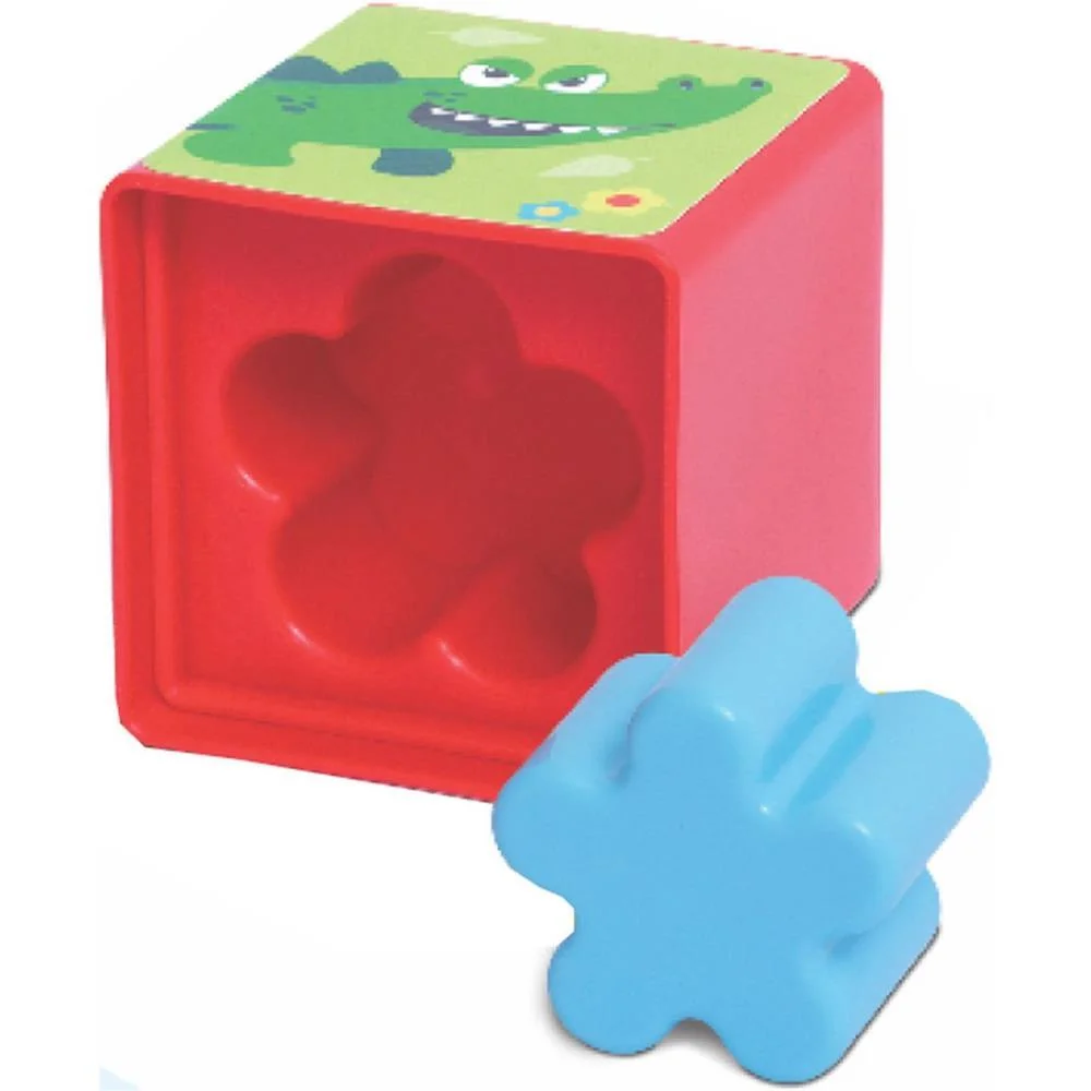Brinquedo Educativo Cubinhos 5 Em 1 Merco Toys - imagem 5