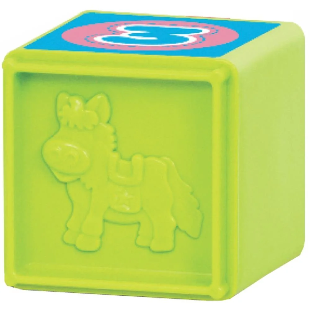 Brinquedo Educativo Cubinhos 5 Em 1 Merco Toys - imagem 8