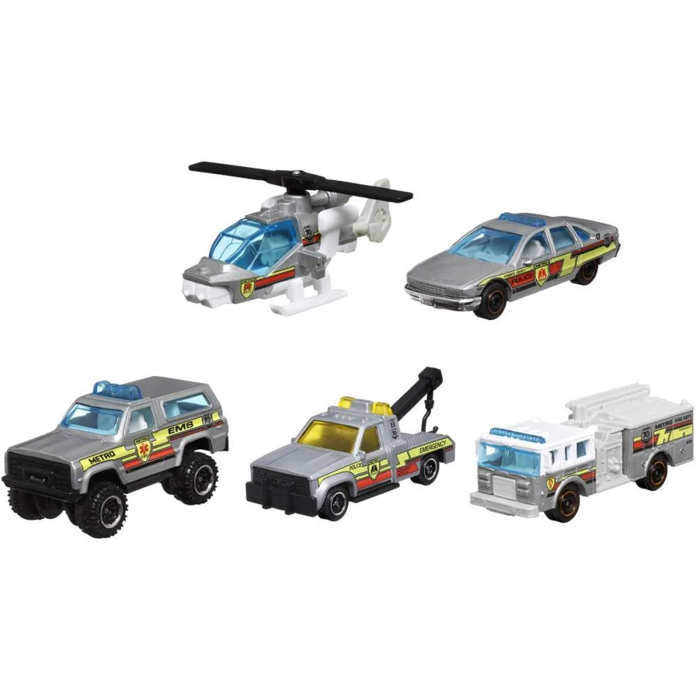 Matchbox Veículo Básico 1:64 5-Pack (S) Mattel (Blister) - imagem 8