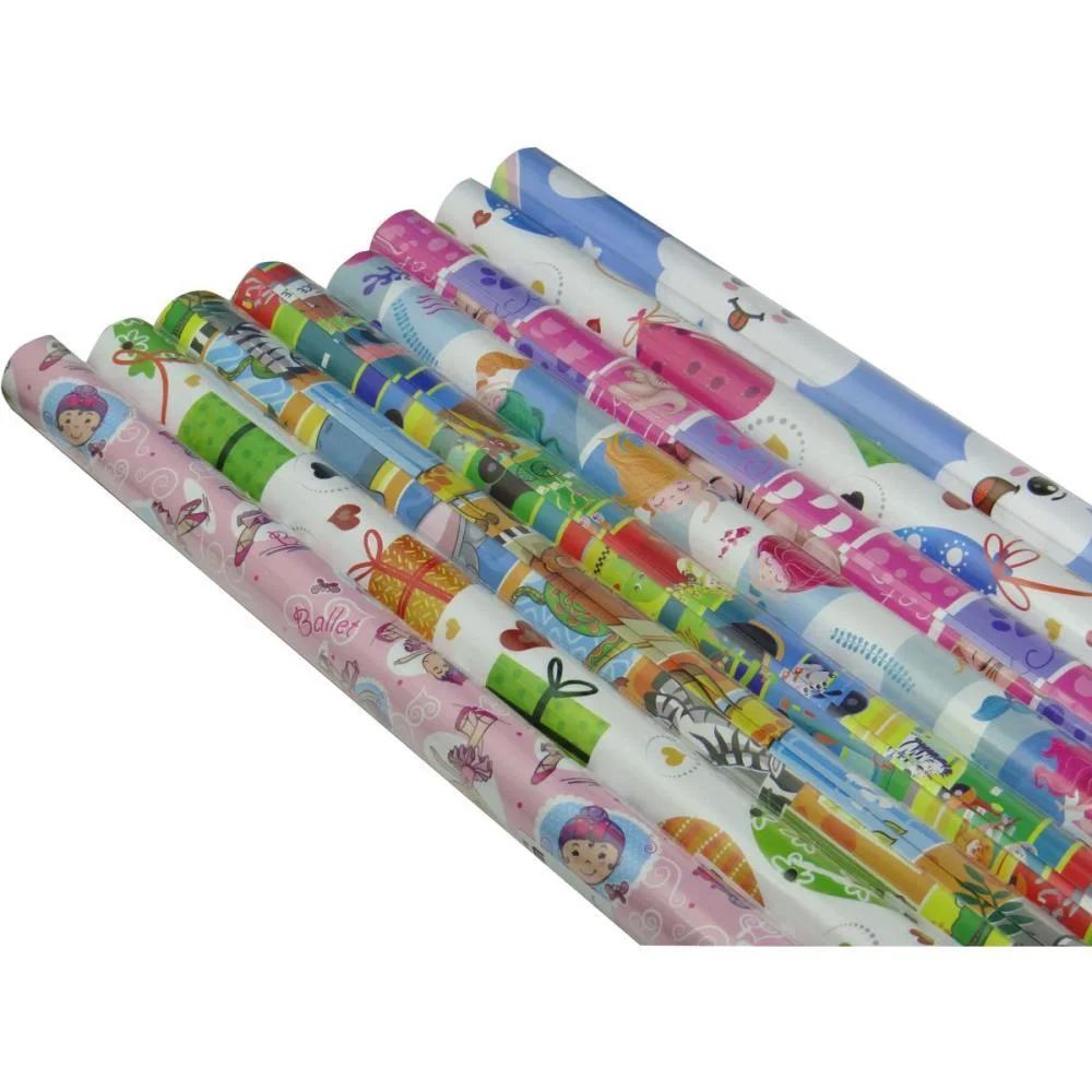 Papel Presente 47,5X64Cm Infantil Brilho C/2F Gala Embalagens C/ 50 Unidades - imagem 3
