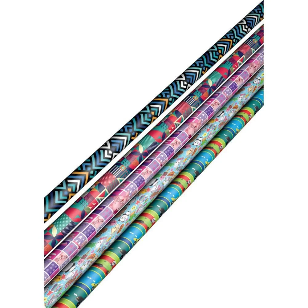 Papel Presente 47,5X64 Cm Casual Brilho C/2F Gala Embalagens C/ 50 Unidades - imagem 3