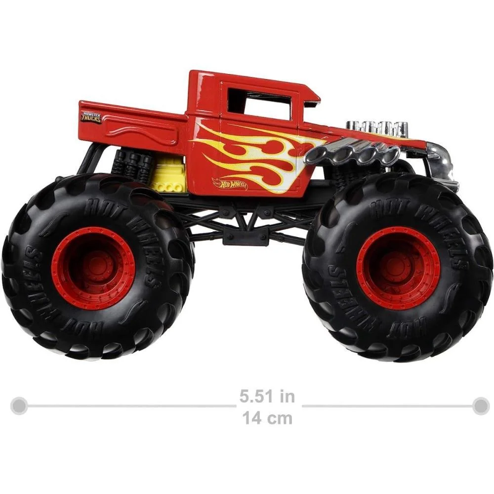Hot Wheels Monster Trucks Veículo Escala 1:24 (S) Mattel - imagem 6