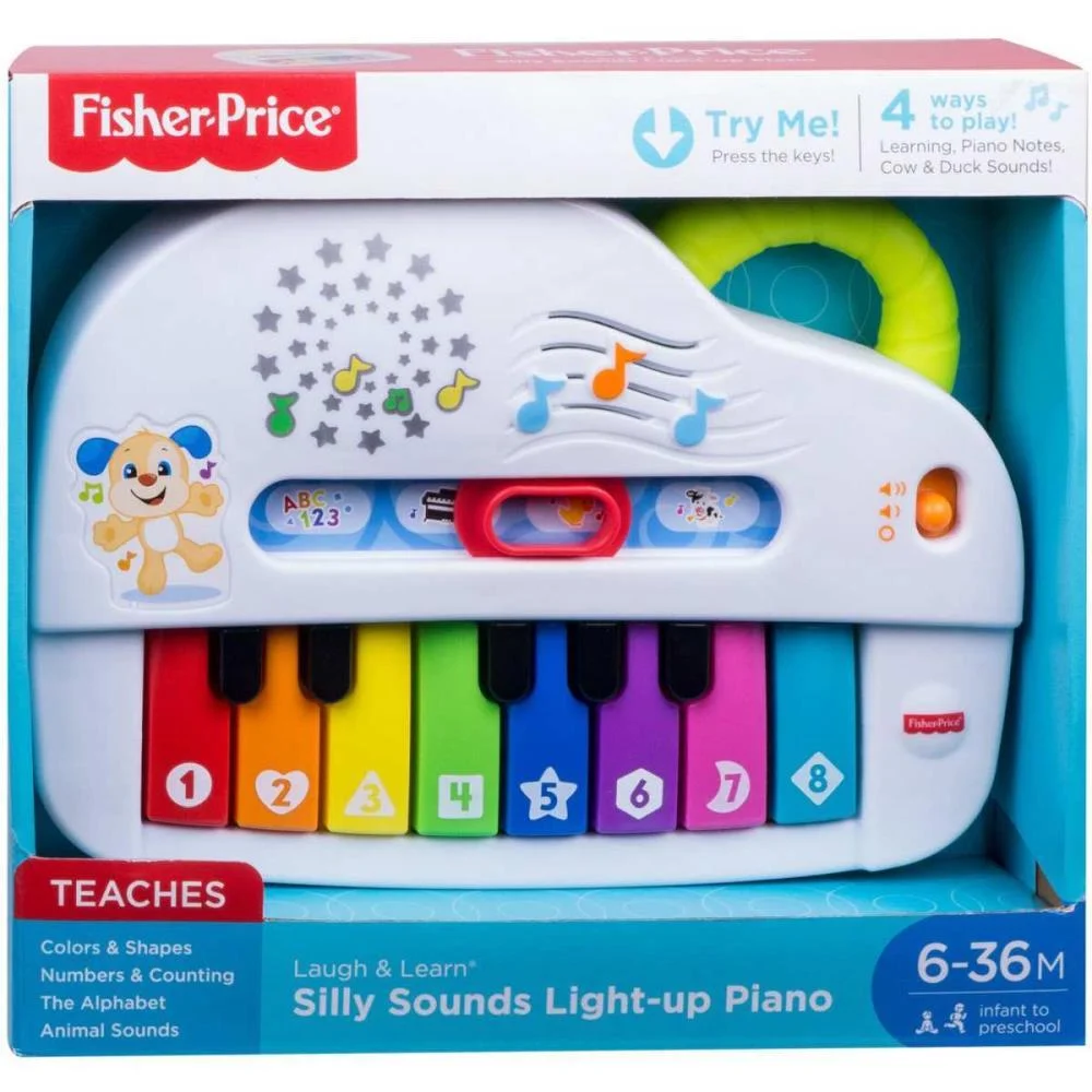 Fisher-Price Infant Piano Cachorrinho Mattel - imagem 7