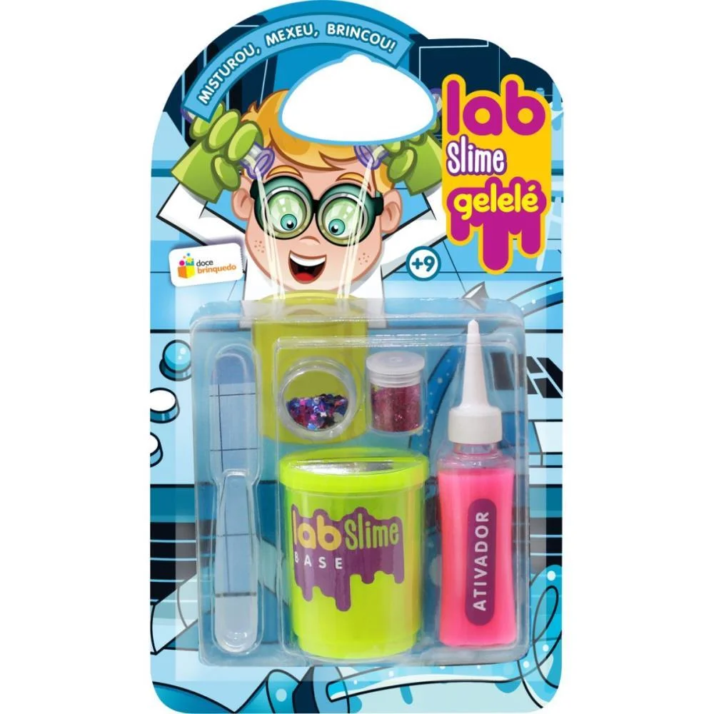 Slime Gelelé Kit Lab Slime 115G Doce Brinquedo (Cx.c/08) - imagem 2