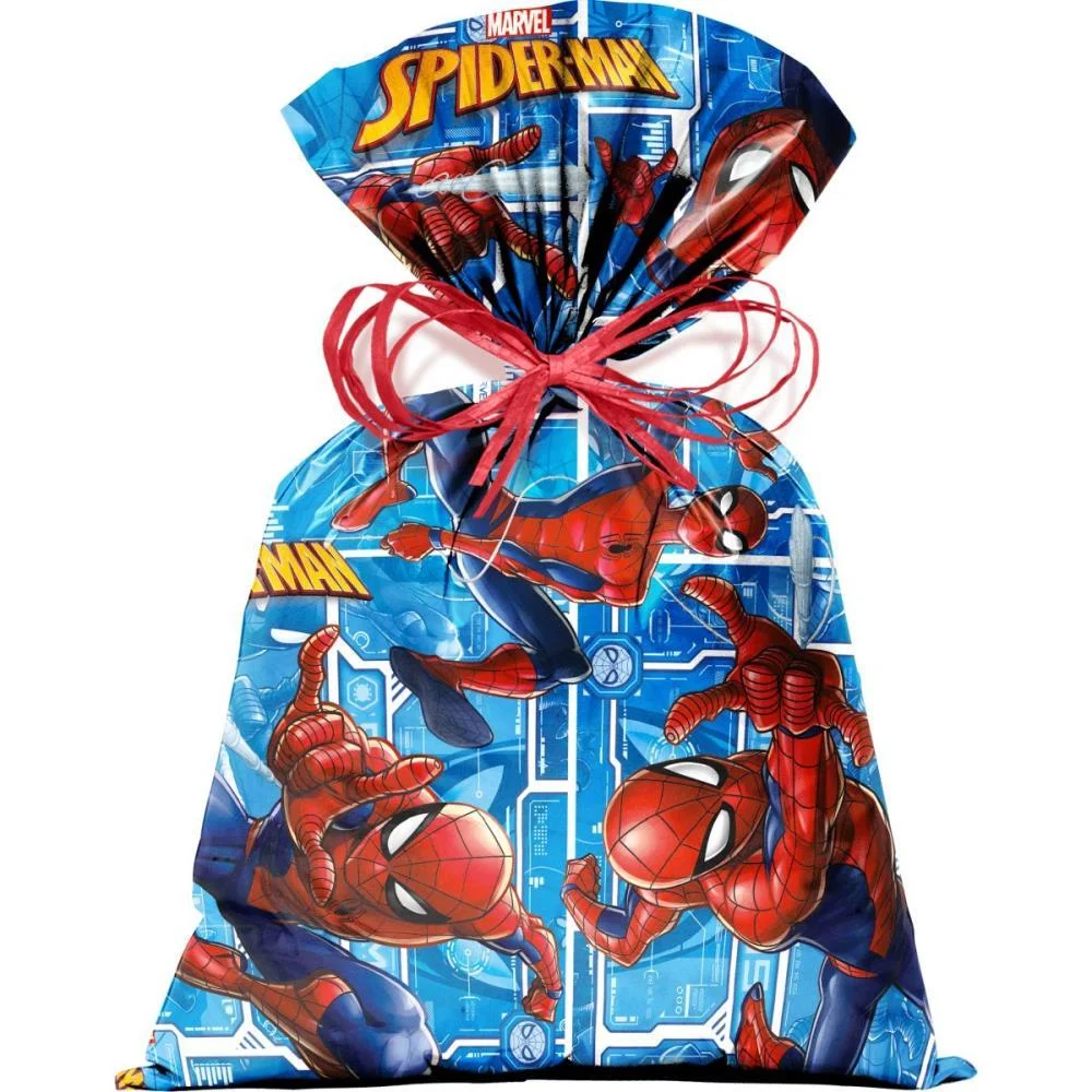 Saco Metalizado 25X37Cm Spider Man Tech Cromus (Pct.c/40) - imagem 3