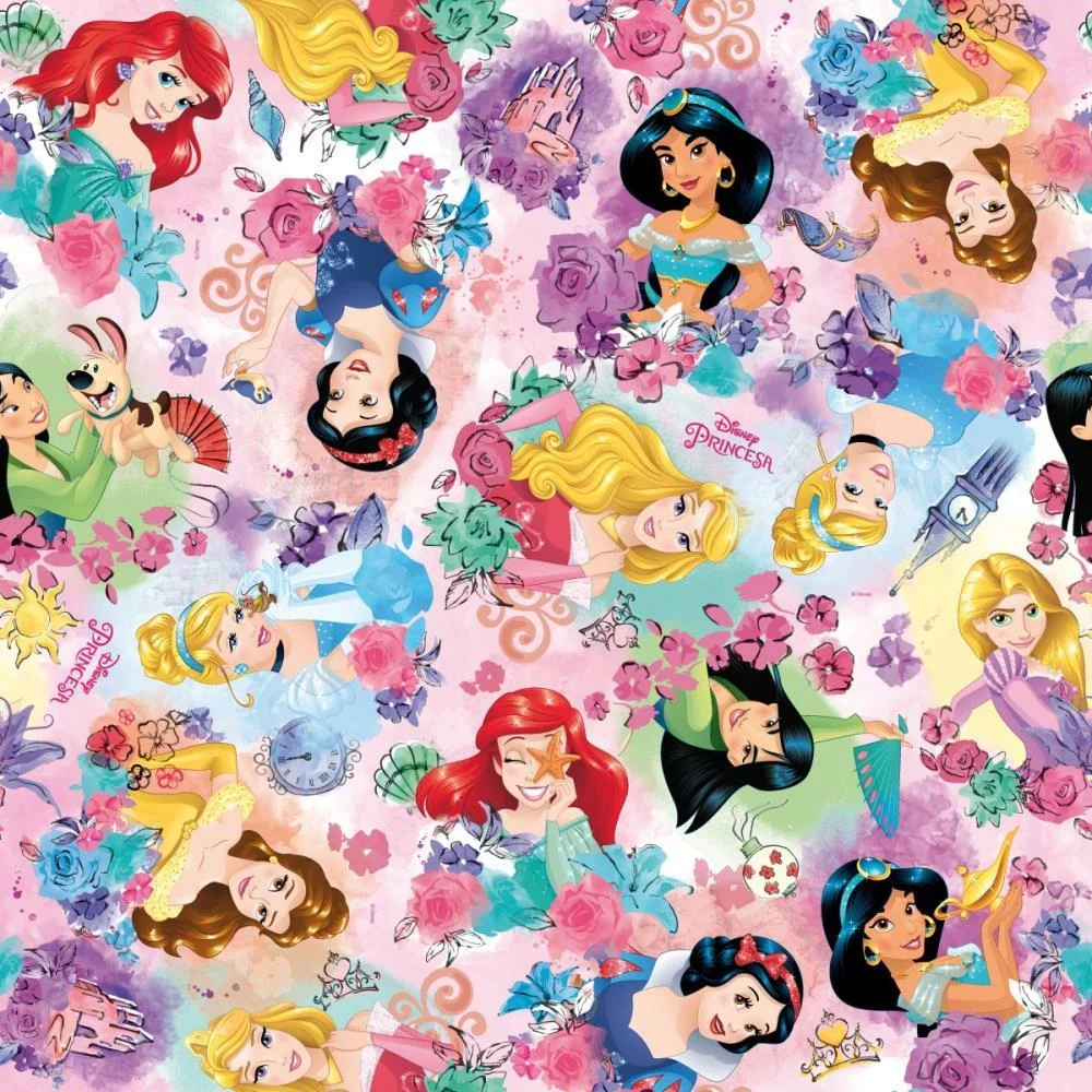 Saco Metalizado 30X45Cm Princesas Palace Garden 30X44C Cromus (Pct.c/40) - imagem 4