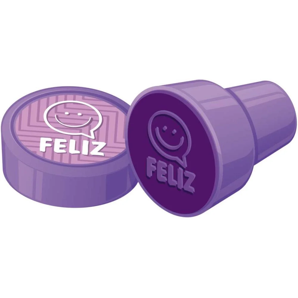 Carimbo Pedagogico Cis Stamp Linha Pedagogico Sertic C/ 24 Unidades - imagem 2