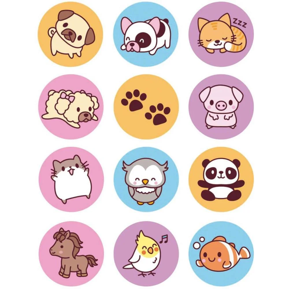 Carimbo Pedagogico Cis Stamp Linha Pets Sertic C/ 24 Unidades - imagem 4