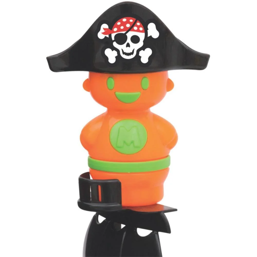 Brinquedo Educativo Barco Aventura Pirata 43Cm. Merco Toys - imagem 4