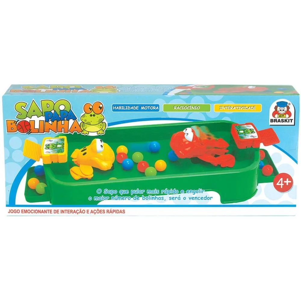 Jogo Diverso Sapo Papa Bolinha Mini Braskit - imagem 4