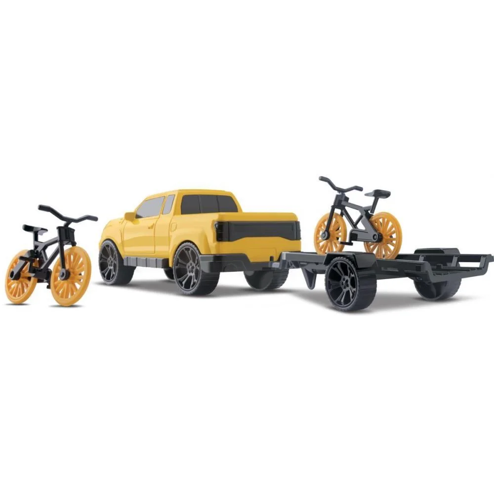 Carrinho Bike Run Mountain Cores Sort. Orange Toys - imagem 4