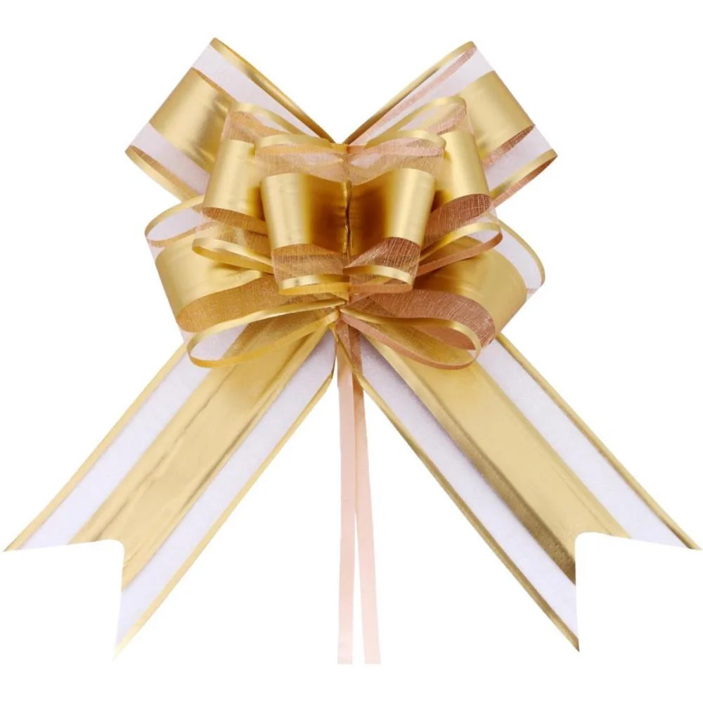 Laco Pronto Decorado 32Mmx47Cm Luxo Fio Dourado Make+ C/ 100 Unidades - imagem 3