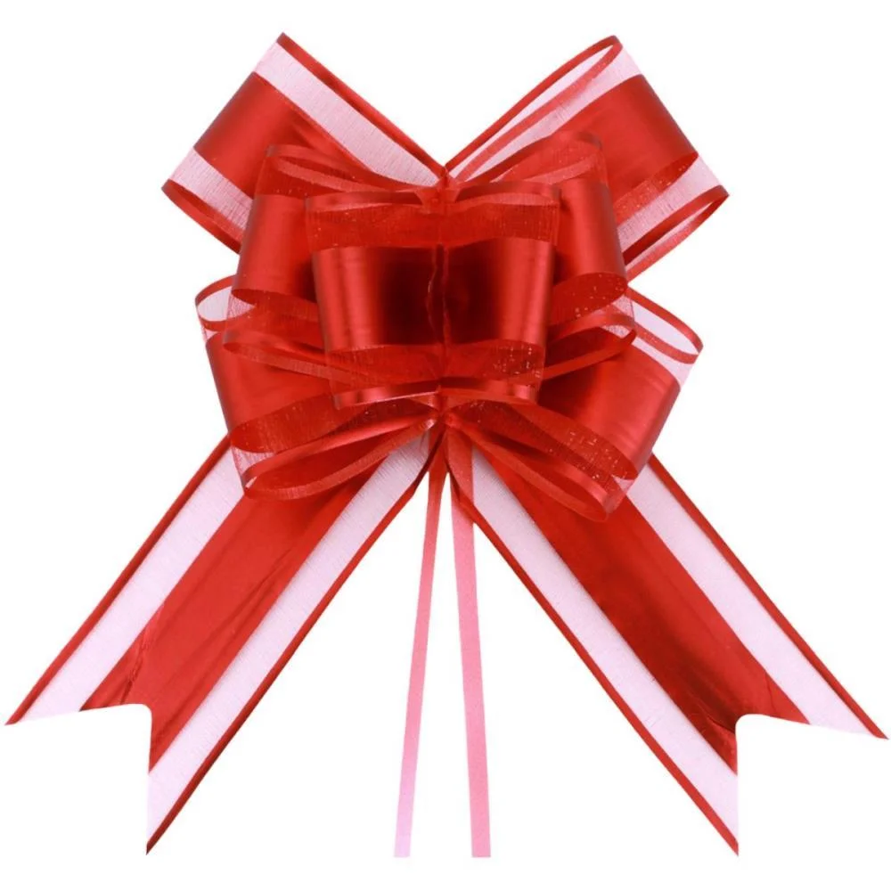 Laco Pronto Decorado 32Mmx47Cm Luxo Fio Vermelho Make+ C/ 100 Unidades - imagem 2