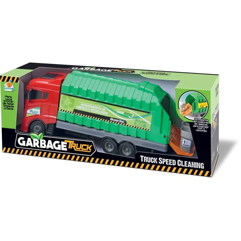 Caminhao Garbage Truck Sortidos Orange Toys - imagem 3