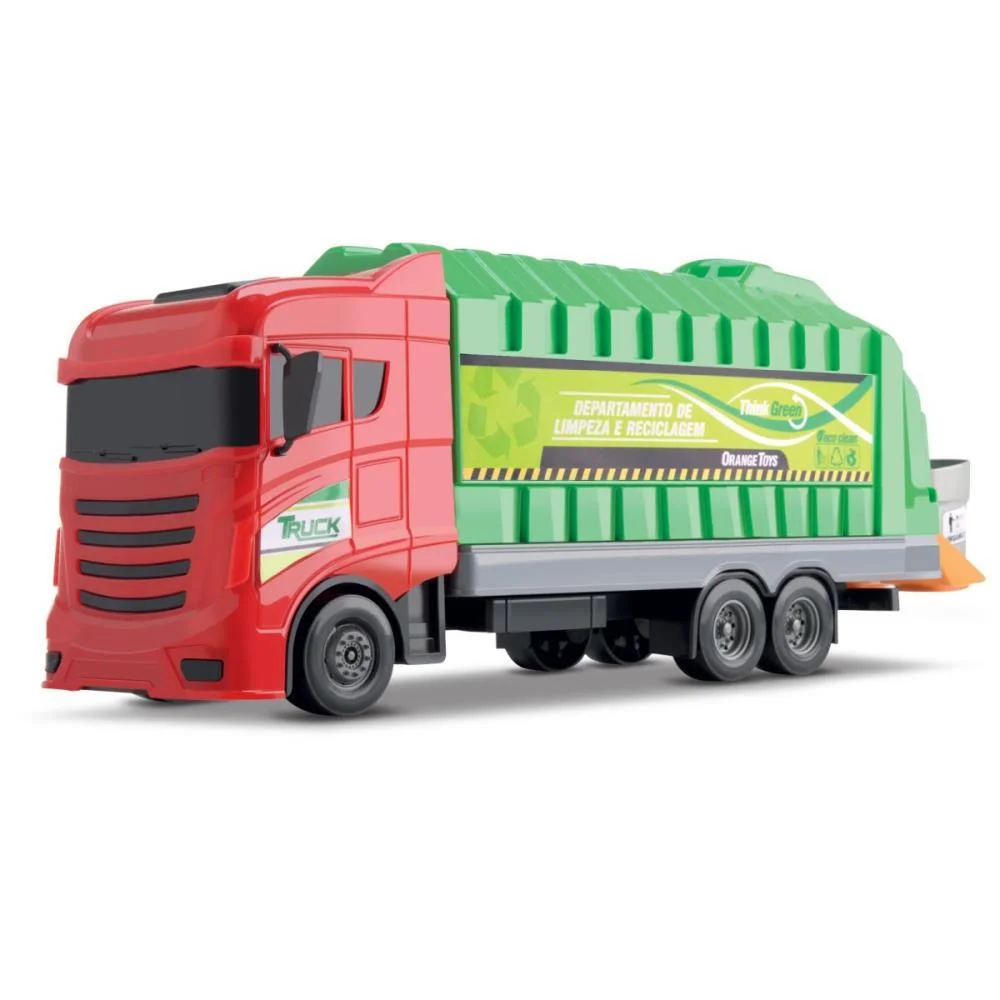Caminhao Garbage Truck Sortidos Orange Toys - imagem 4