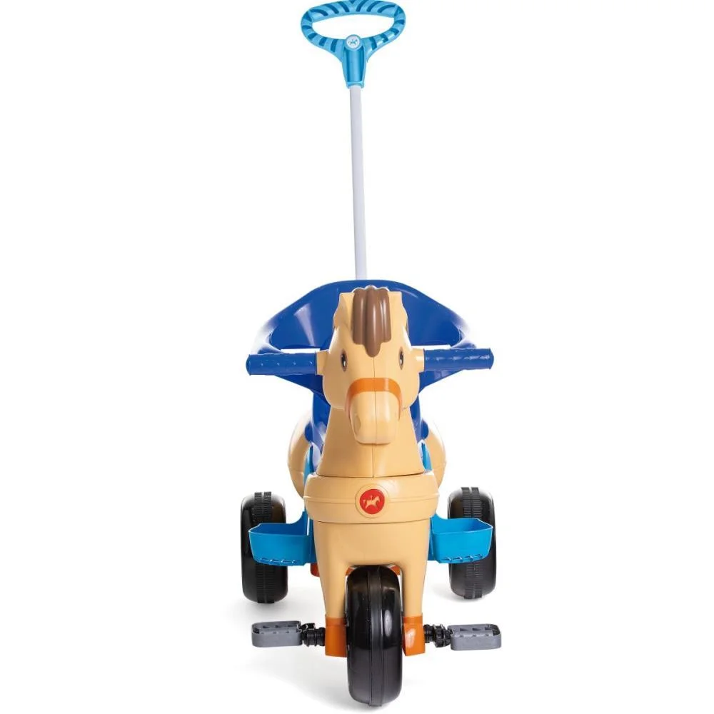 Veiculo Para Bebe Poto Calesita 2Em1 Azul C/Som Calesita - imagem 5