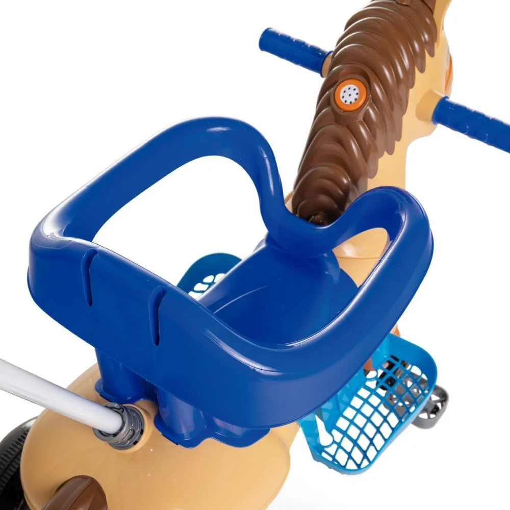 Veiculo Para Bebe Poto Calesita 2Em1 Azul C/Som Calesita - imagem 9