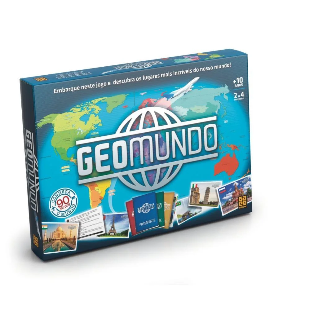 Jogo De Tabuleiro Geomundo Grow - imagem 2