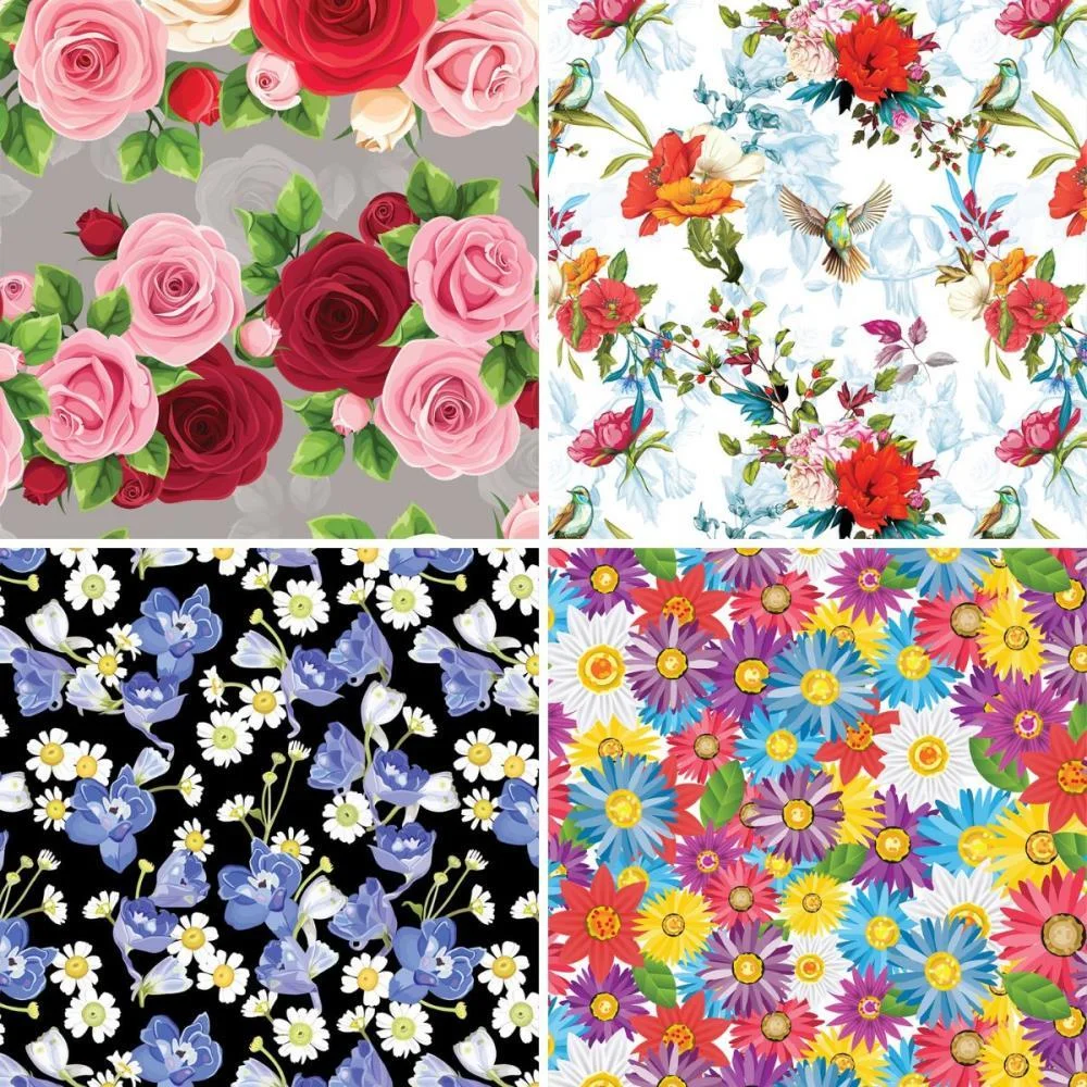 Papel Presente 50X60Cm Couche Fantasia Feminino I 4Mod.(S) Gessele (Pct.c/40) - imagem 5