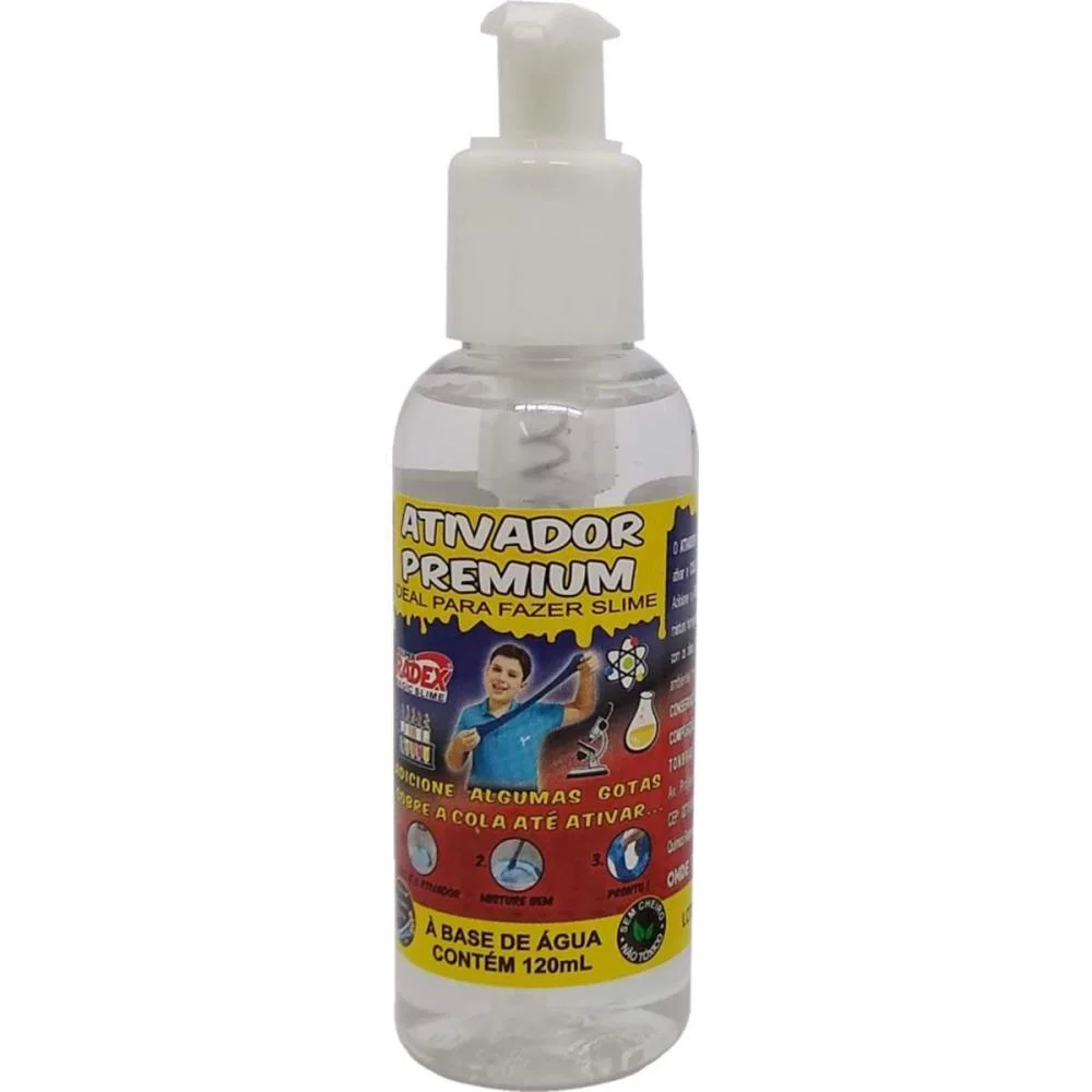 Slime Ativador Premium P/Cola 120Ml. Radex - imagem 3
