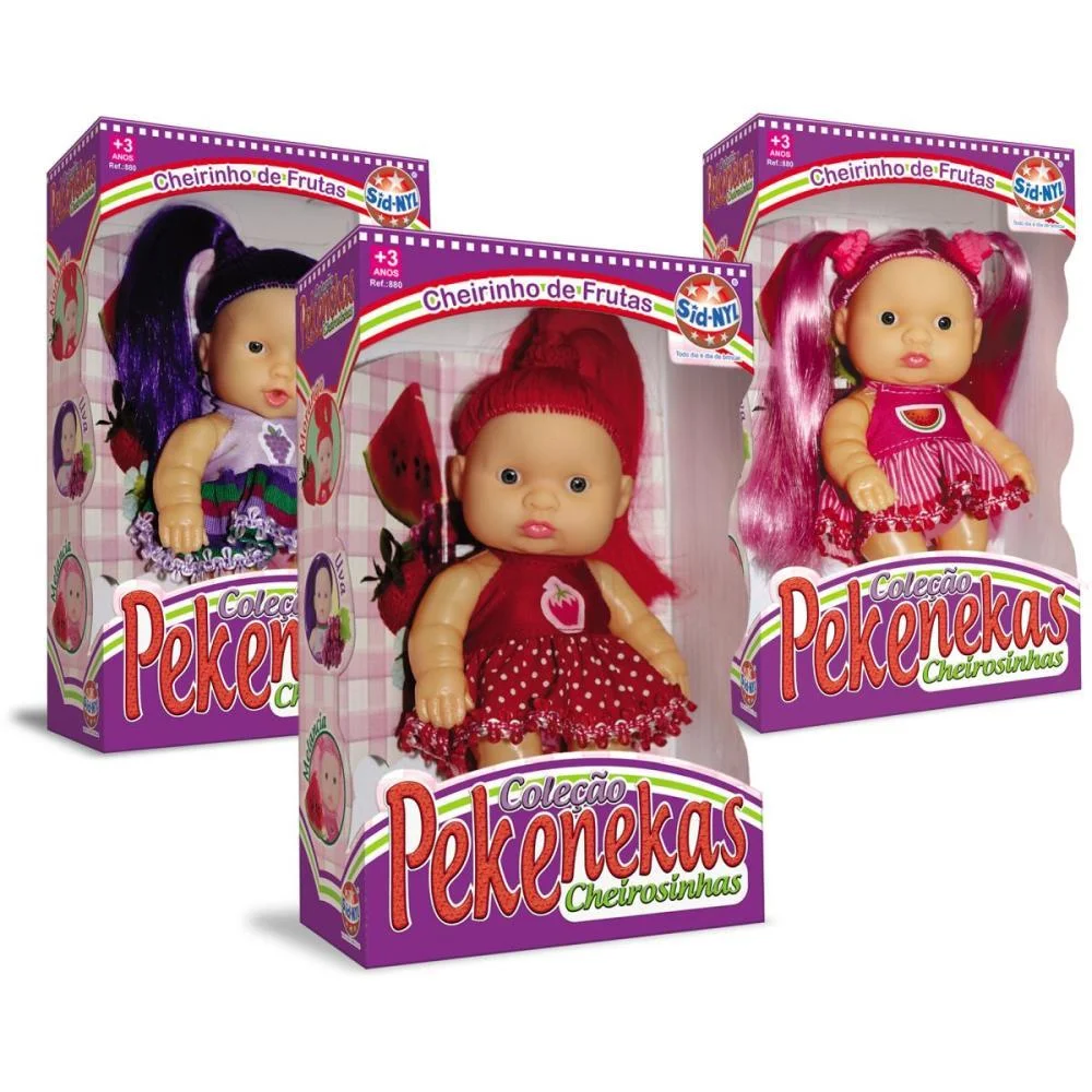 Boneca Pekenekas Cheirosinhas Sortida Sid-Nyl - imagem 4