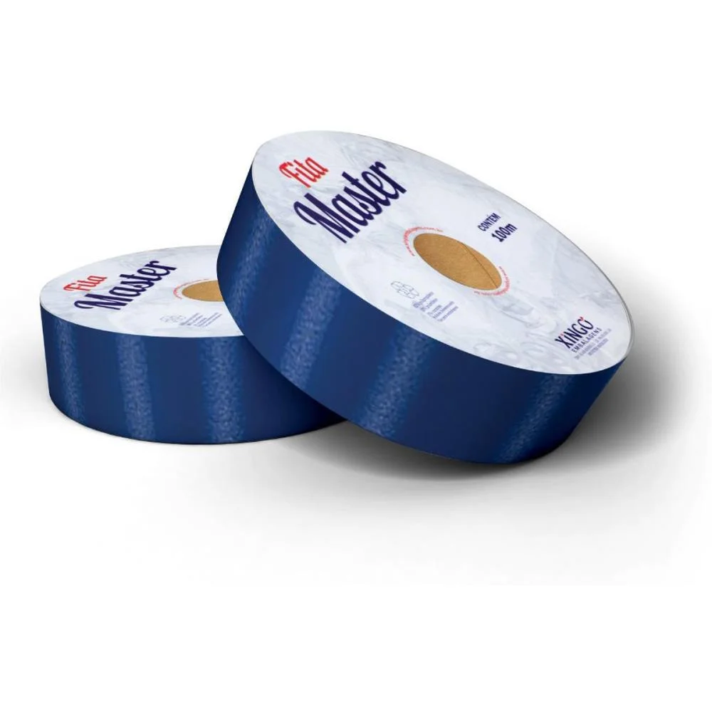 Fita Master Lisa 32Mmx50M Azul Royal Xingo Embalagens - imagem 2