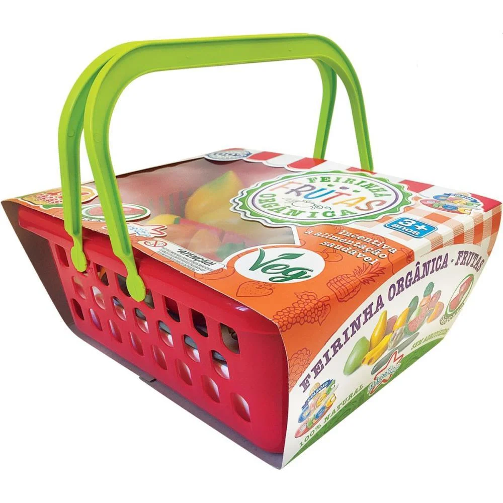 Brincando De Casinha Crec Crec Feirinha Organica Fr Big Star - imagem 5