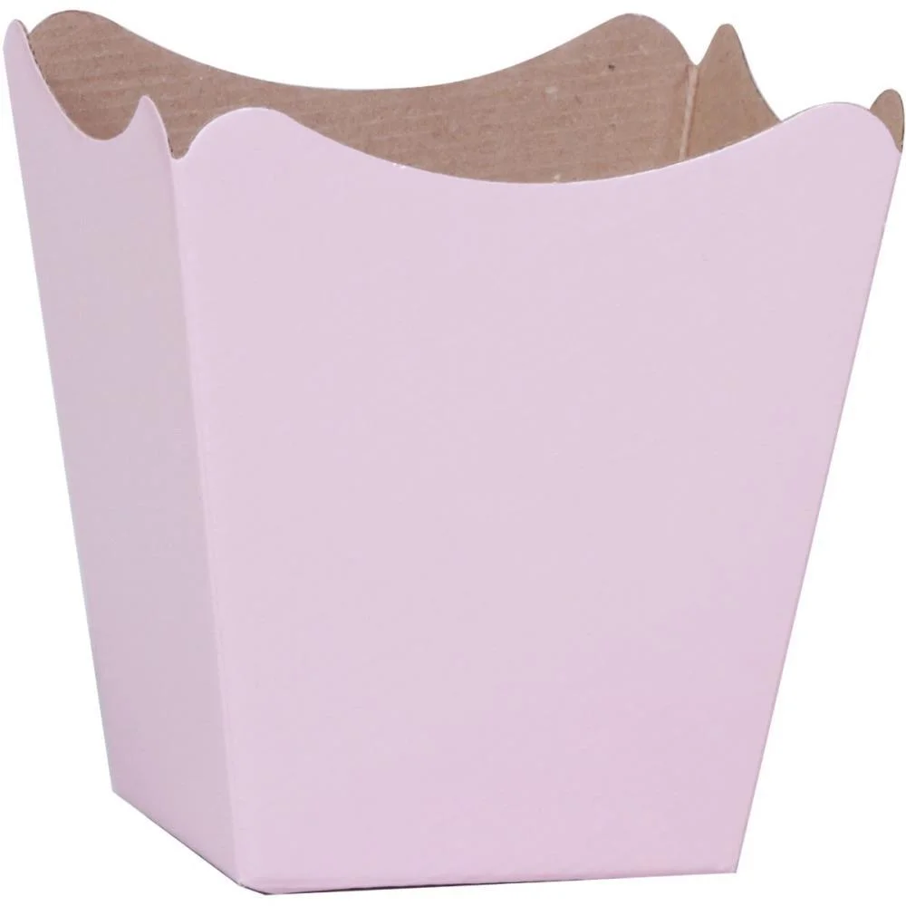 Cachepot Paper Liso Pote 15 Rosa Quartz 16X17X11Cm Xingo Embalagens (Pct.c/10) - imagem 3