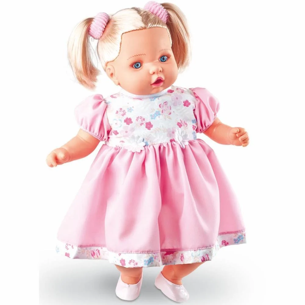 Boneca Com Mecanismo Angelina Loira 62 Frases 48Cm. Milk - imagem 4