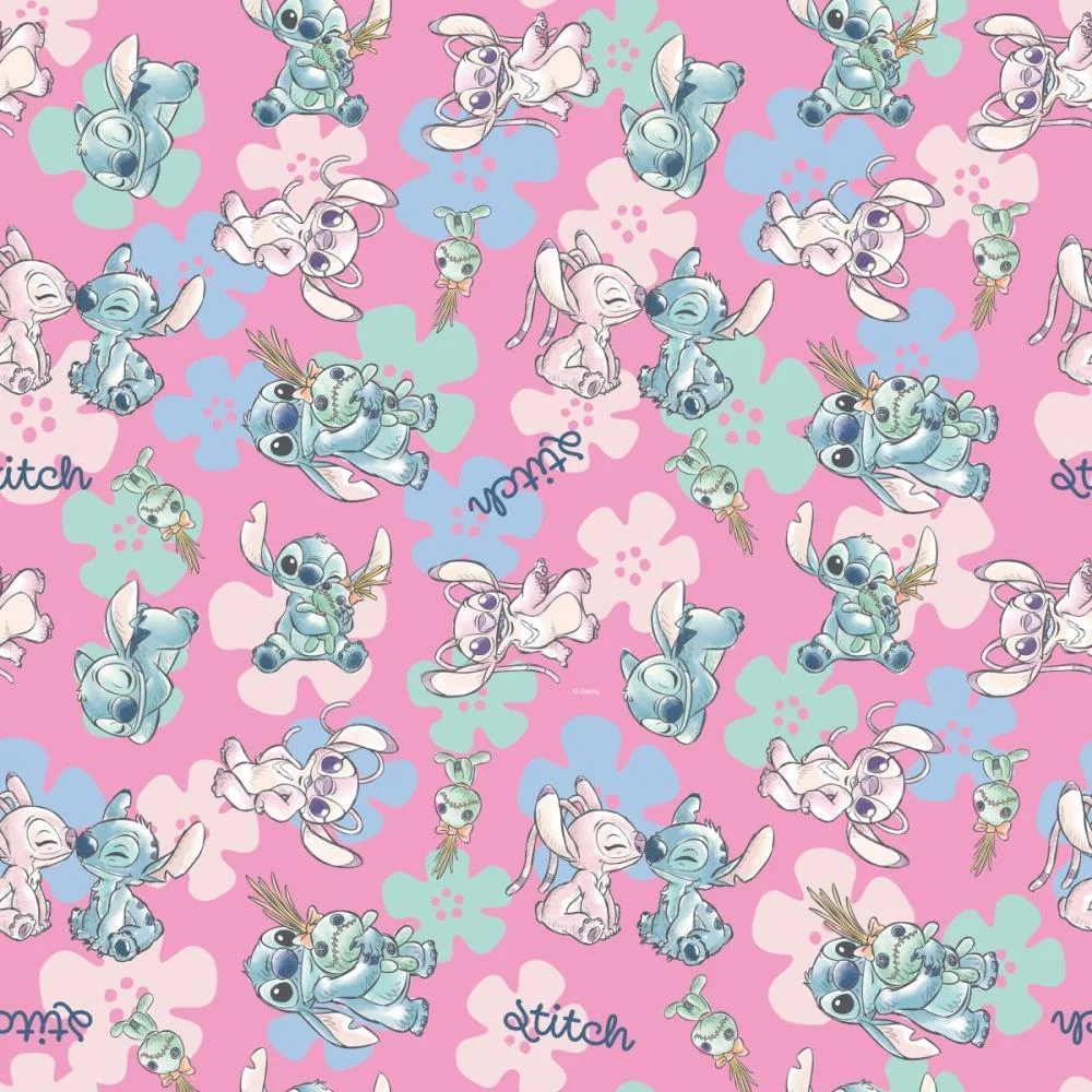 Saco Metalizado 30X45Cm Stitch Sweet 30X44Cm Cromus (Pct.c/40) - imagem 3