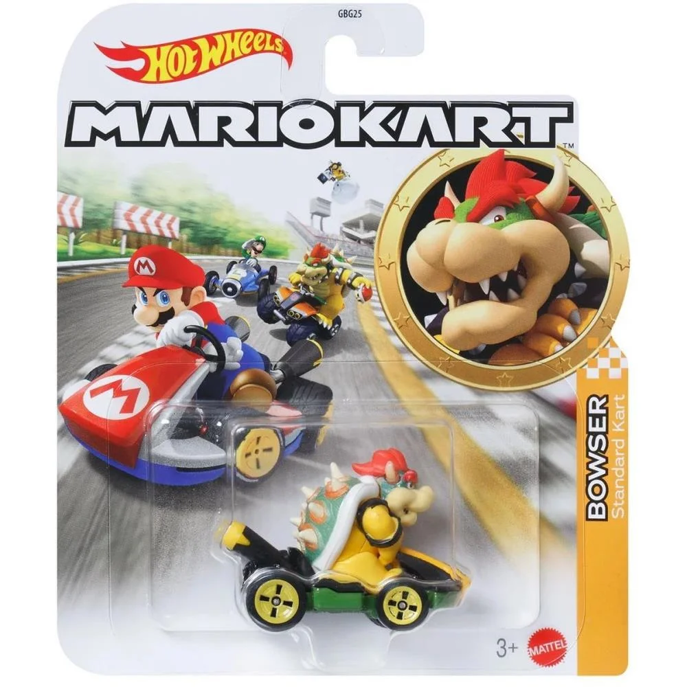 Hot Wheels Mario Kart Mario Kart Réplica Car.1:64 (S Mattel - imagem 7