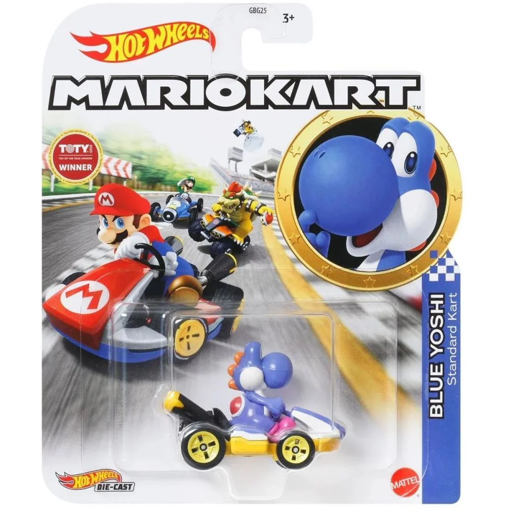 Hot Wheels Mario Kart Mario Kart Réplica Car.1:64 (S Mattel - imagem 8
