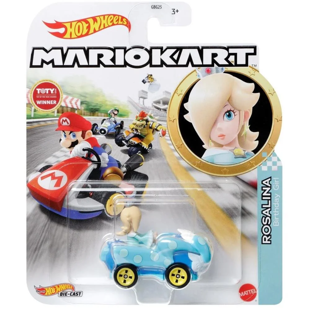 Hot Wheels Mario Kart Mario Kart Réplica Car.1:64 (S Mattel - imagem 10