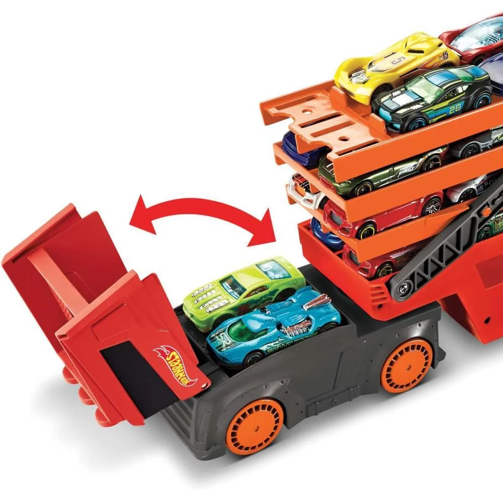 Hot Wheels Pista City Mega Caminhão Reboque Mattel - imagem 4