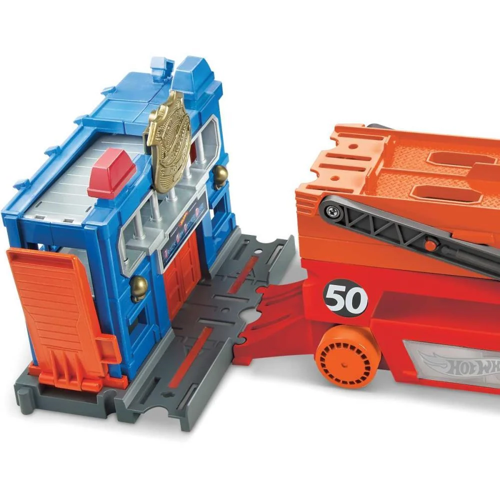 Hot Wheels Pista City Mega Caminhão Reboque Mattel - imagem 6