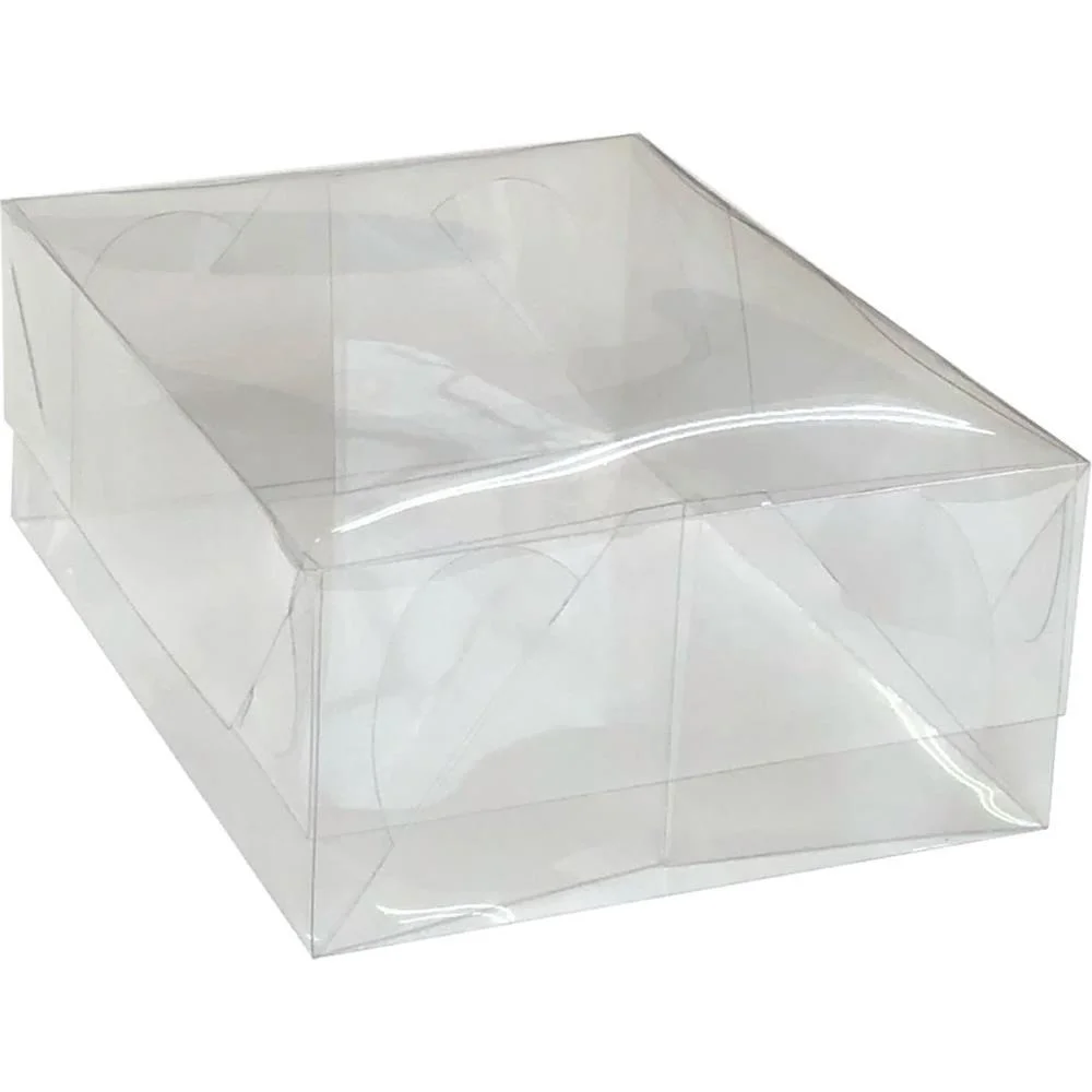 Caixa Para Presente Com Tampa Pvc Pq 14,5X19X7,5Cm Cristina (Pct.c/10) - imagem 3