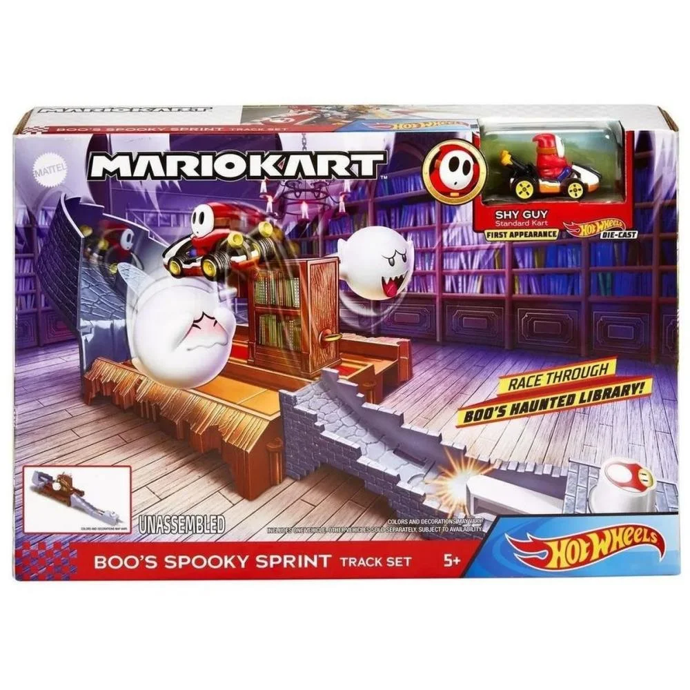Hot Wheels Mario Kart Mario Kart Pista Nêmesis (S) Mattel - imagem 10