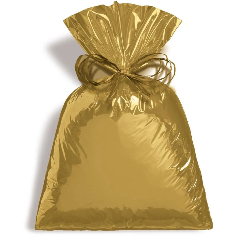 Saco Metalizado 25X37Cm Ouro Fosco Cromus (Pct.c/50) - imagem 3