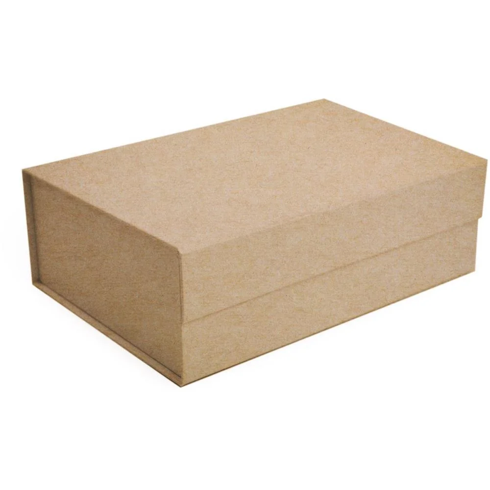 Caixa Para Presente Com Tampa Rigida Dobr.kraft33,5X24,5X10C Cromus - imagem 3