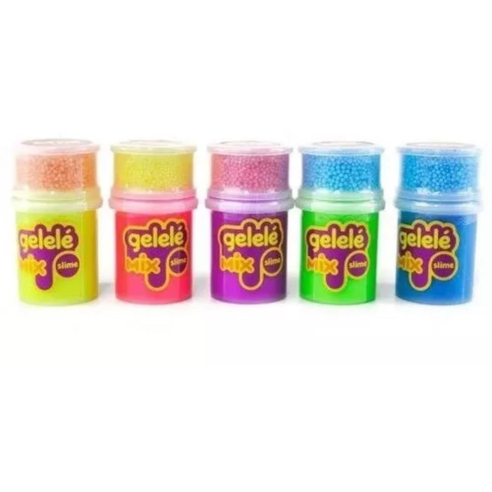 Slime Gelele Mix Foam 153G Doce Brinquedo C/ 12 Unidades - imagem 4