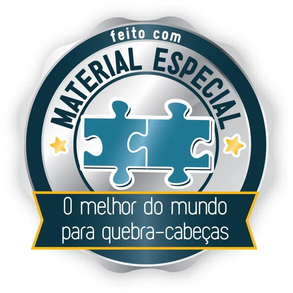 Quebra-Cabeca Cartonado Viagem Cosmica 1000Pcs Toyster - imagem 5