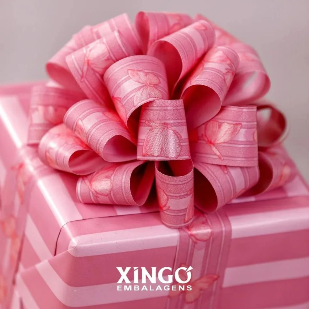 Fita Master Decorada 32Mmx100M Butterfly Xingo Embalagens - imagem 3