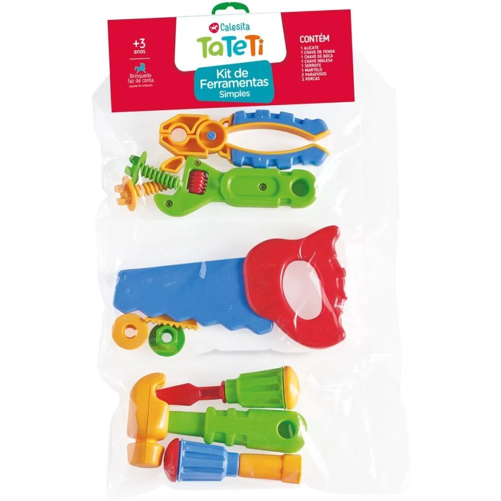Brincando De Profissoes Kit Ferramenta Tateti - imagem 2