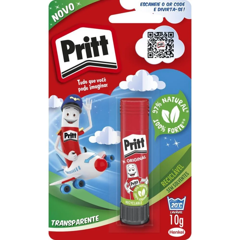 Cola Em Bastao Pritt 10 Gramas Henkel (Bl.c/01) - imagem 2