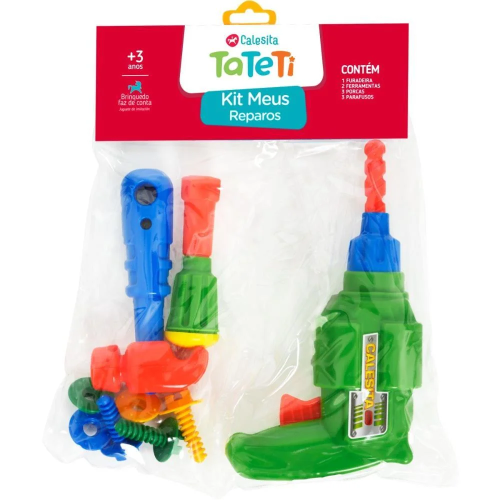 Brincando De Profissoes Kit Meus Reparos (S) Tateti - imagem 3