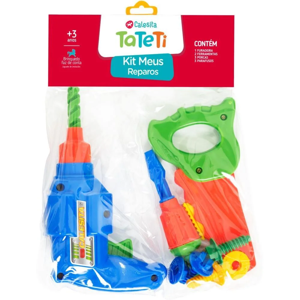 Brincando De Profissoes Kit Meus Reparos (S) Tateti - imagem 4
