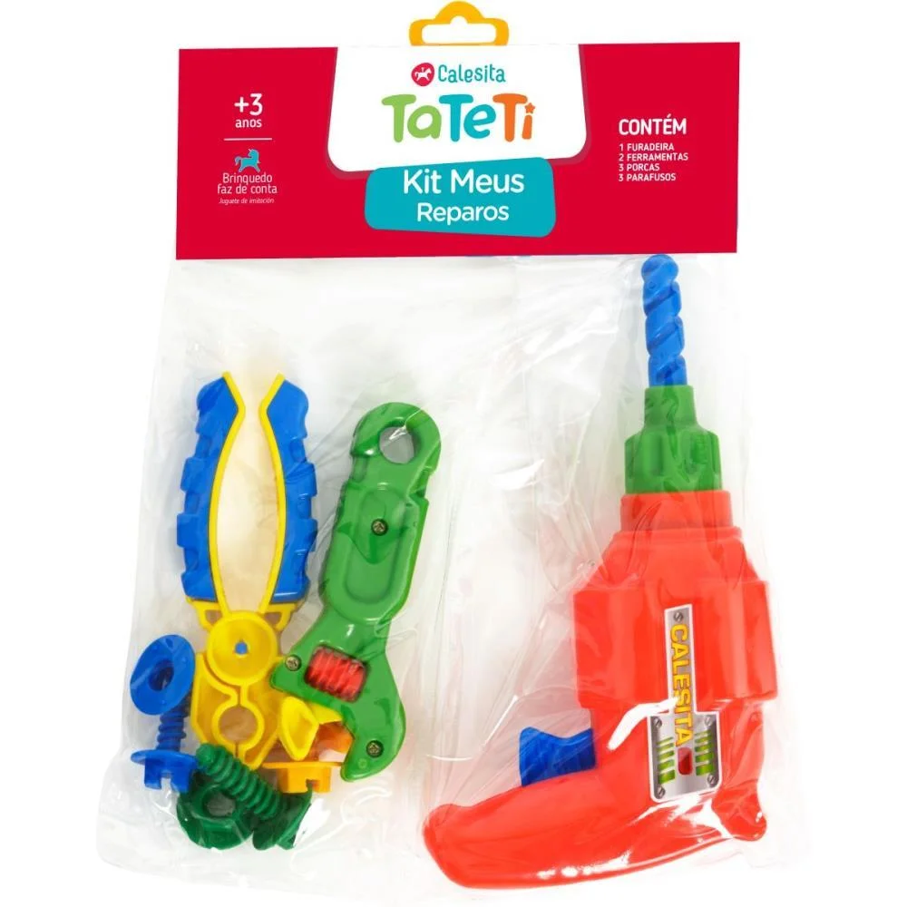 Brincando De Profissoes Kit Meus Reparos (S) Tateti - imagem 5